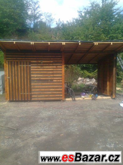 stáj(box) pro koně 6x3m s úložným prostorem na seno stáj(box) pro koně 6x3m s úložným prostorem na seno