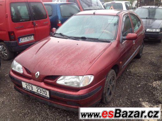 Prodám náhradní díly na Renault Megan 1.6 66kw, Typ motoru k