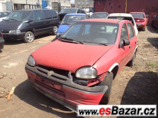 Prodám náhradní díly na Opel Corsa 1.4i, r.v.1996