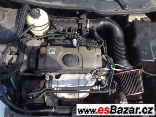 Prodám plně funkční motor na Peugeot 206 1.4i 55kw