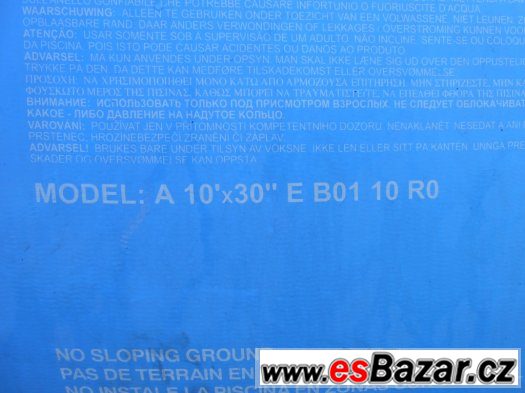 Prodám bazén 3.05 x 0.75 Prodám bazén 3.05 x 0.75