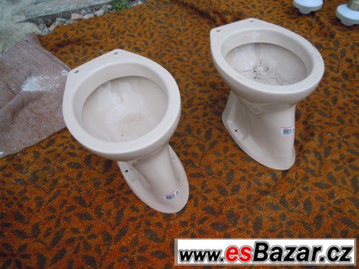 WC mísy  2ks- nepoužité-nové-prodej