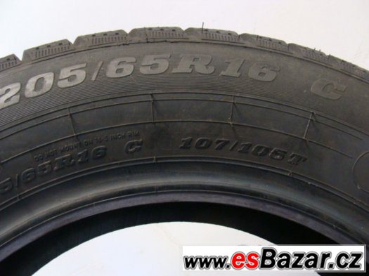 Nové zimní 205/65/16 107T Dunlop SP LT60 2ks