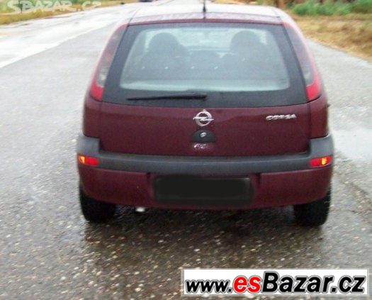 opel corsa c 1,2 16v