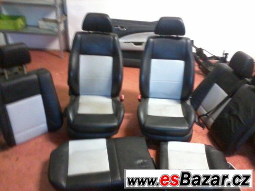 Kožené sedačky Škoda Octavia I RS