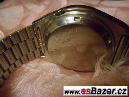 SEIKO Automatic - ocel, Aj a It den a datum - po repas SEIKO Automatic - ocel, Aj a It den a datum - po repas