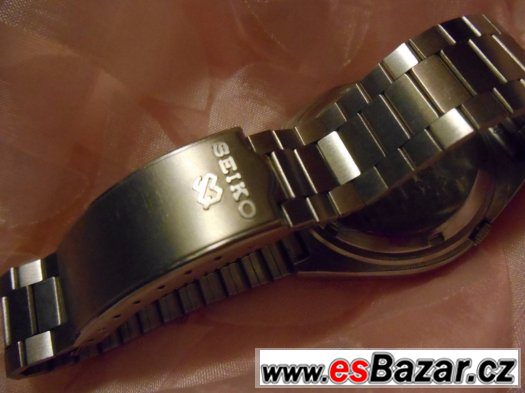 SEIKO Automatic - ocel, Aj a It den a datum - po repas SEIKO Automatic - ocel, Aj a It den a datum - po repas
