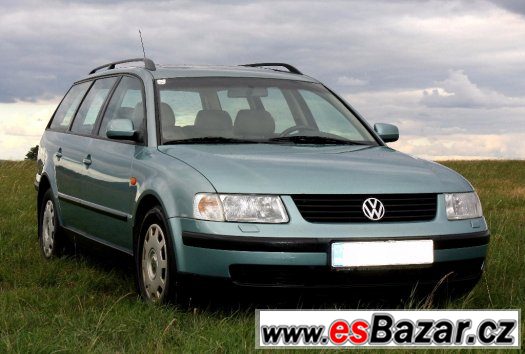 VW Passat 1.9TDi,81 kw, servisní kniha, tažné