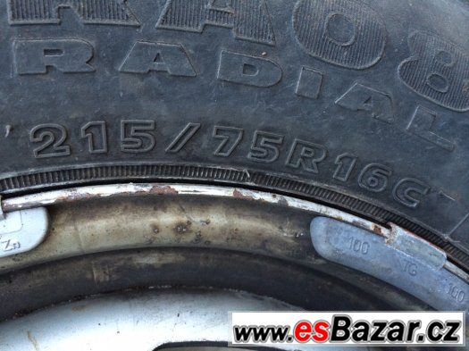 Prodám 1 kompletní kolo Ford Transit Prodám 1 kompletní kolo Ford Transit