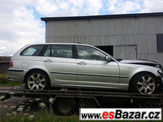 Prodám všechny díly z BMW 330xD E46 135kw