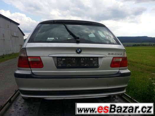 díly z BMW 330xD E46 135kw