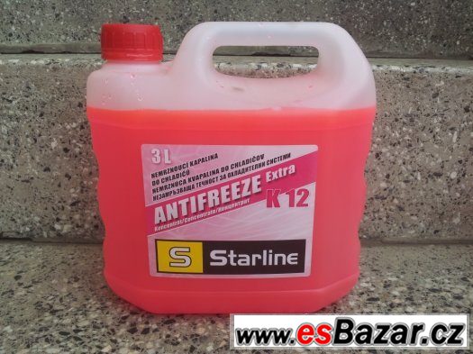 Prodám chladící kapalinu od výrobce StarlineK12 růžové barvy
