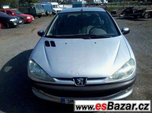 Prodám peugeot 206 1.1 5dv.