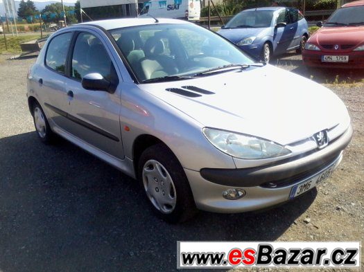 Prodám peugeot 206 1.1 5dv.