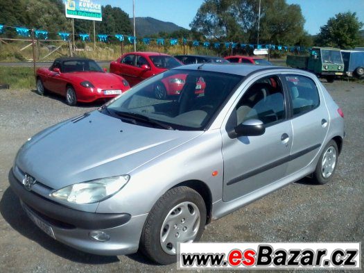 Prodám peugeot 206 1.1 5dv.