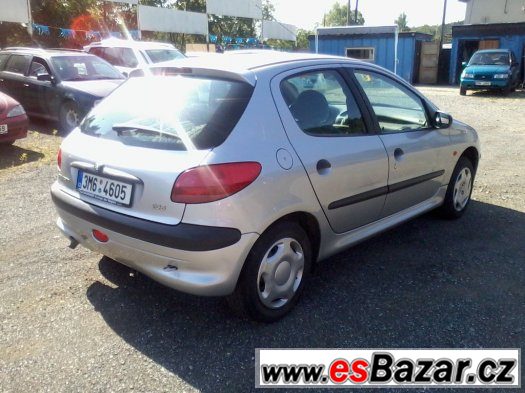 Prodám peugeot 206 1.1 5dv.