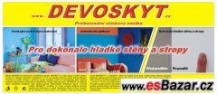 Stěrky, omítky, barvy