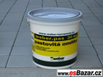 S 50% slevou omítku Weber