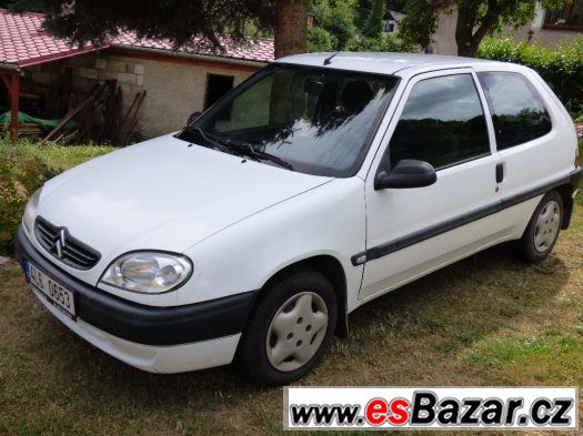 citroen saxo 1.5 d rv. 2001 bez eko popl.