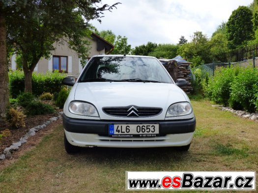 citroen saxo 1.5 d rv. 2001 bez eko popl.