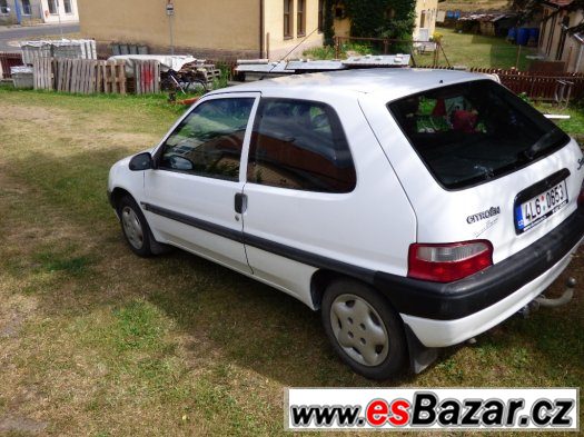 citroen saxo 1.5 Diesel 42 kw eko se neplatí euro 3