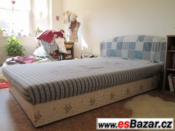 Postel 200x140 s úl. pr. bez matr.