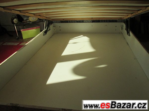 Postel 200x140 s úl pr bez matrace