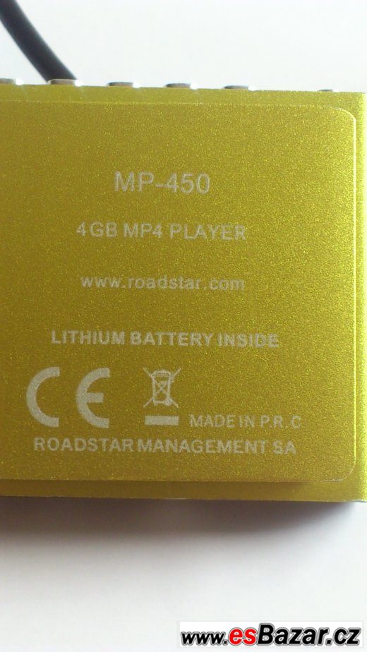 MP4 Roadstar 4GB