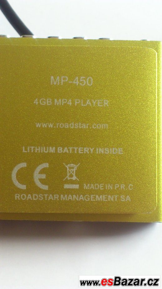 MP4 Roadstar 4GB MP4 Roadstar 4GB