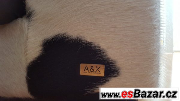 Luxusní kožená sedačka A&X