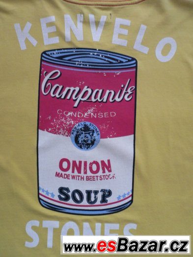 Pánské světle žluté triko/tričko zn. Kenvelo, vel. XL Pánské světle žluté triko/tričko zn. Kenvelo, vel. XL