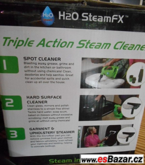 Parní čisticí stroj – H2O Steam FX 