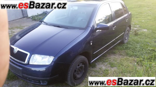 prodám škoda fabia TDI