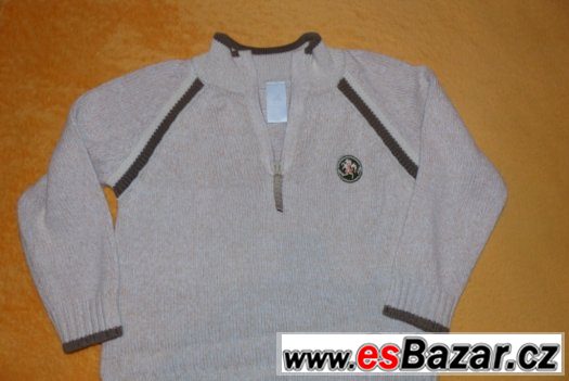 Béžový svetr vel.104 Béžový svetr vel.104