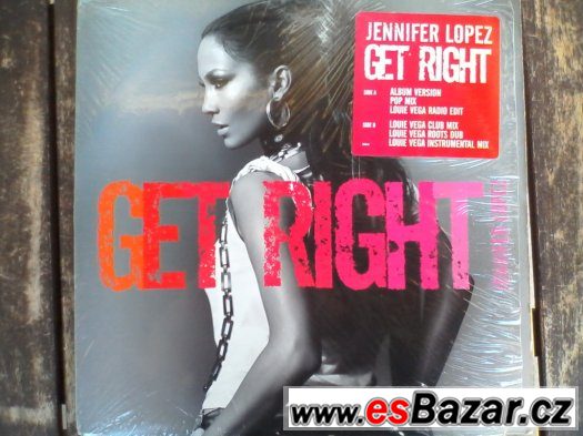 JENNIFER LOPEZ-GET RIGHT (12' maxi singl)