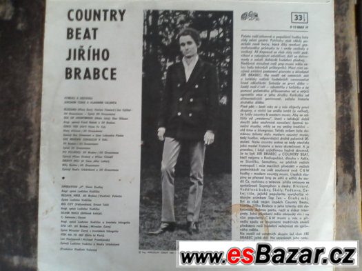 COUNTRY BEAT J.BRABCE-BLIZZARD DRAHÝ MŮJ (LP)