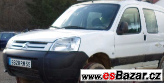 Citroen Berlingo (Peugeot Partner) 1,9D - Veškeré díly