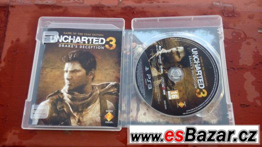 UNCHARTED 3 originál hra playstation 3 ps3