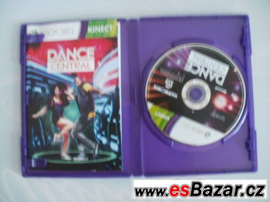 dance central xbox360 kinect originál hra xbox 360