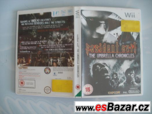 resident evil the umbrella chronicles nintendo wii