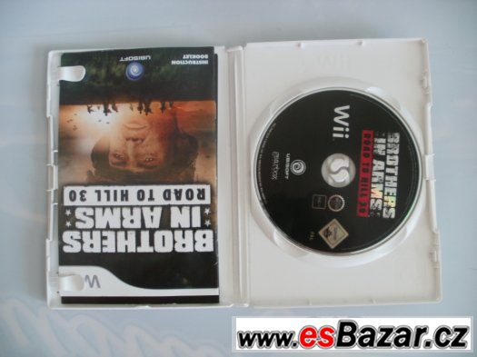 brothers in arms road to hill 30 nintendo wii originál hra