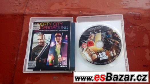 playstation 3 hra originál GTA EPISODES FROM LIBERTY CITY