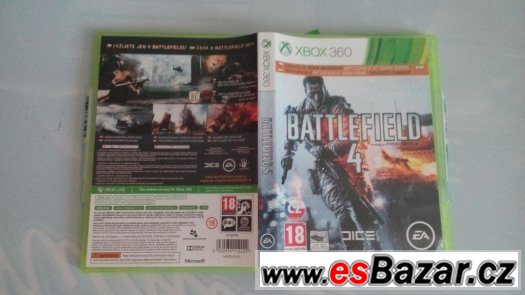 battlefield 4 batlefield 4 originál hra xbox360