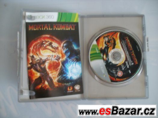 mortal kombat 9 IX xbox360 xbox 360 hra originál