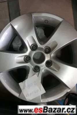 prodam uplne nove lite hlinikove kola skoda velikost 14"