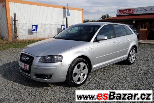 Audi A3 Sportback 2.0TFSI,RV 04,/05.Původ ČR,1 majitel,Xenon