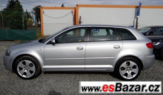 Audi A3 Sportback 2.0TFSI,RV 04,/05.Původ ČR,1 majitel,Xenon