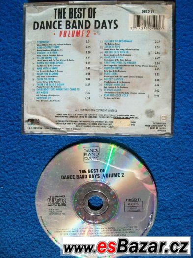 CD THE BEST OF DANCE BAND DAYS.