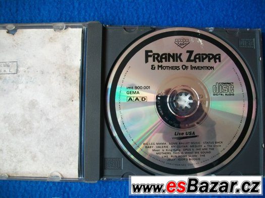 CD Frank Zappa Mothers of Invention - Live USA