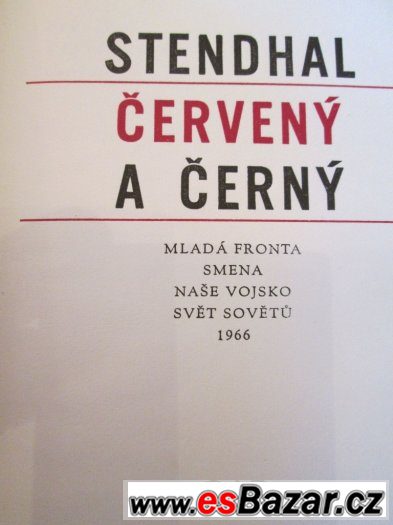 ČERVENÝ A ČERNÝ STENDHAL